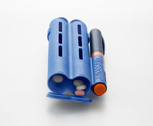 DiaSecure® Diabetic Management System (Pack of 3 - Blue/Red/Orange). FEATURED IN THE 2020 CONSUMER GUIDE OF DIABETES FORECAST MAGAZINE (by ADA)